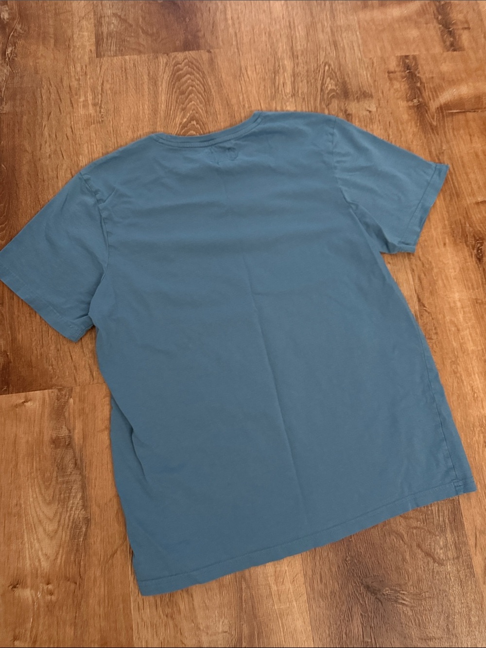Pact Crew Neck T-Shirt - Slate Blue - Picture 2 of 3